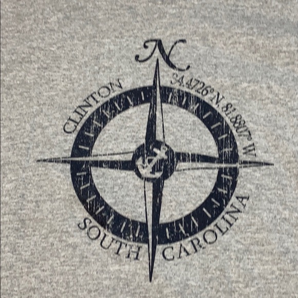 Other - Clinton SC Navigational Compass Points Tshirt